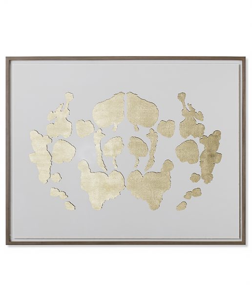 Tranh Rorschach Series Large - White - A